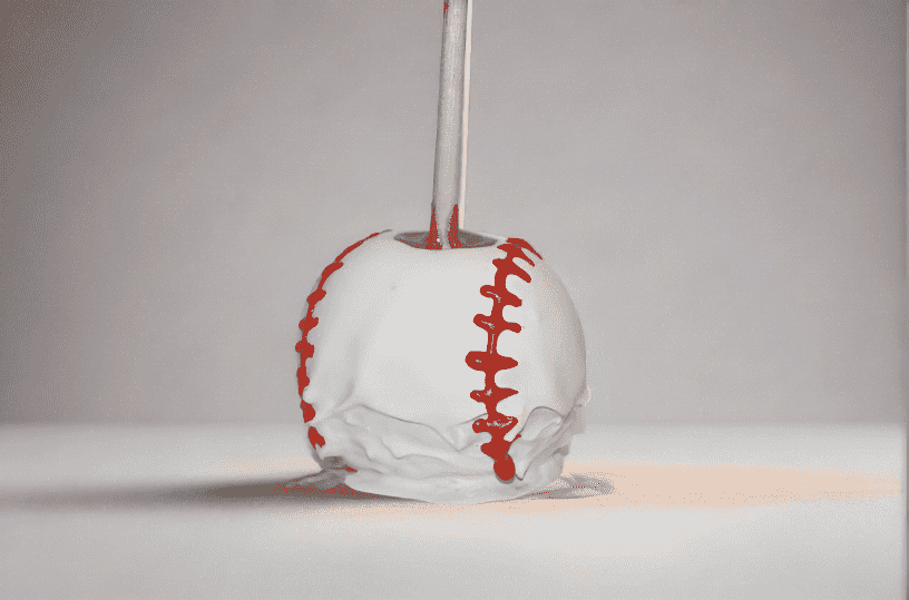 Baseball Caramel Apple Caramel apple