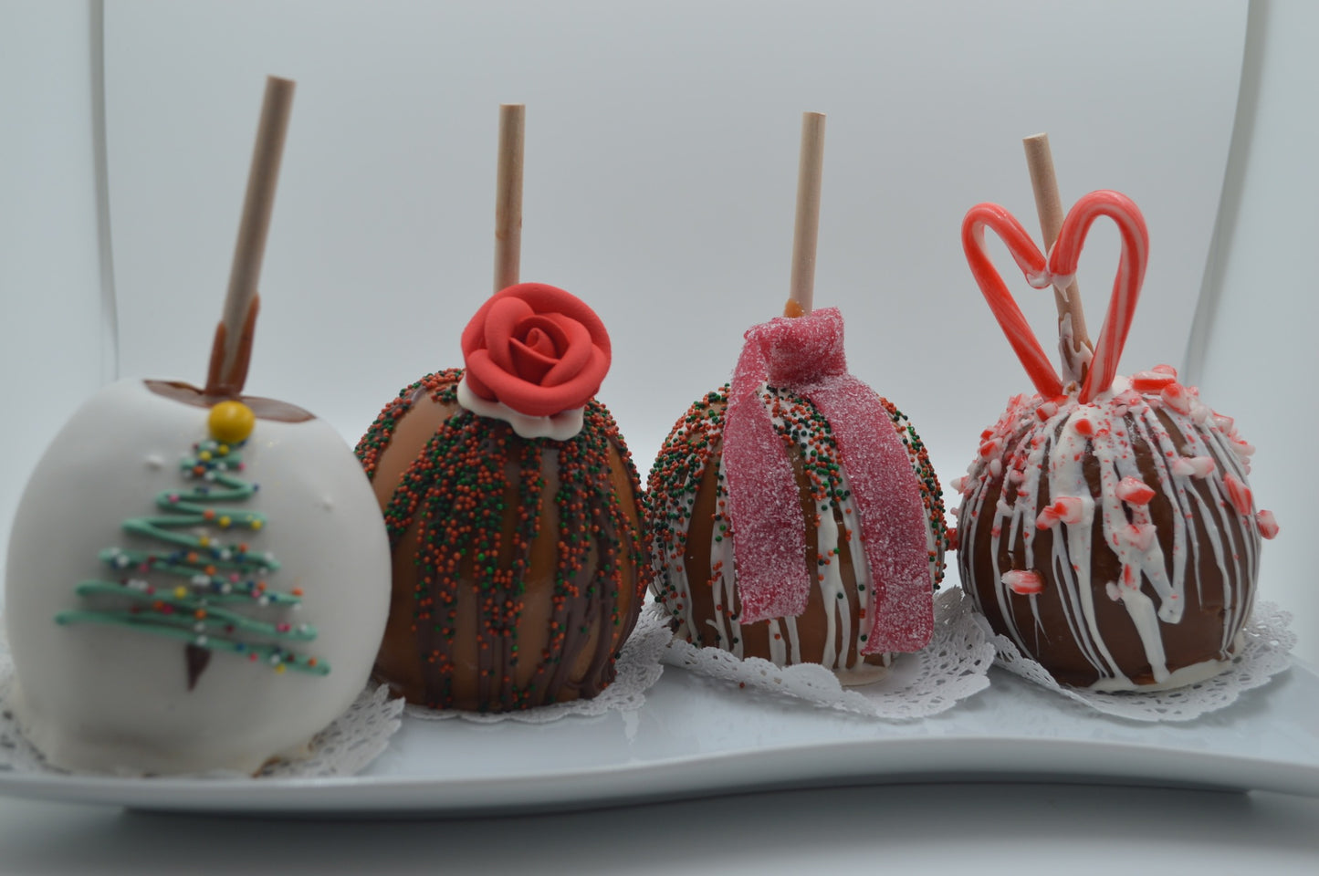 Christmas Caramel Apple Gift Bundle