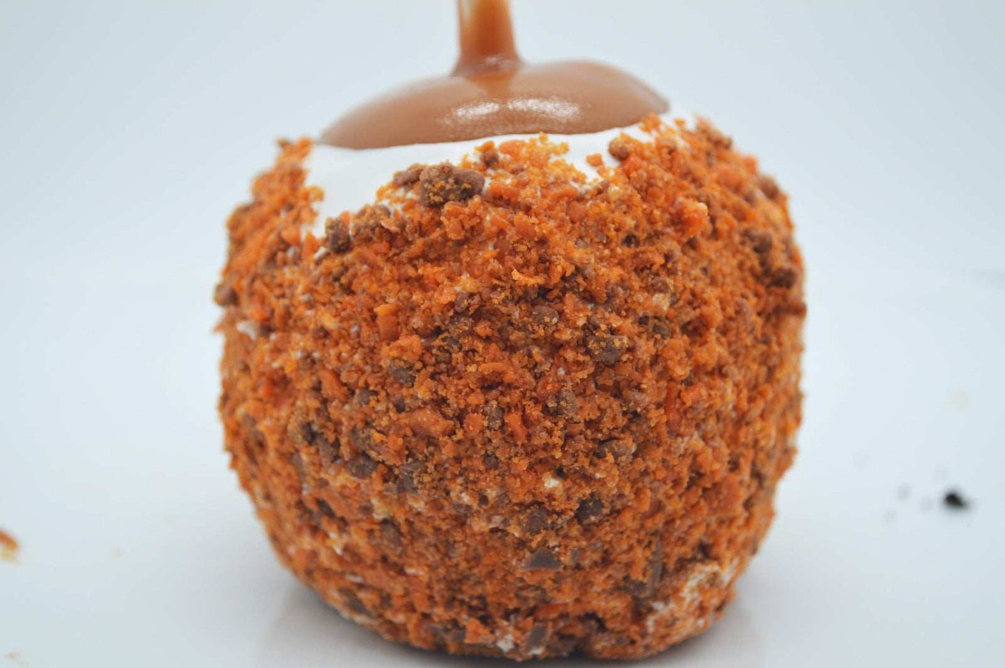 Butter Finger Caramel Apple Caramel apple