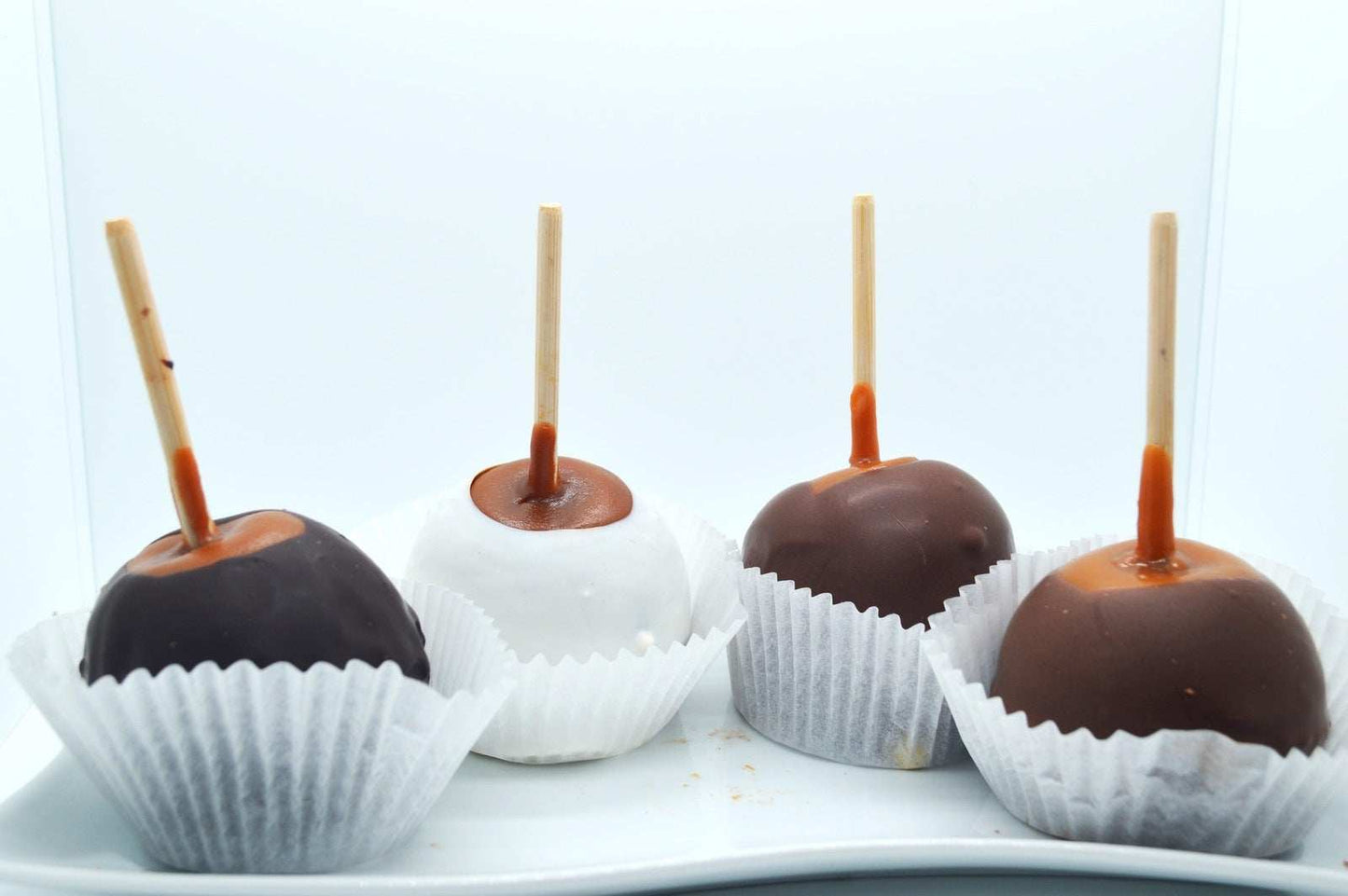 Chocolate Dipped Apple Pack Caramel apple