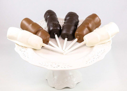 Chocolate Dipped Marshmallows Treats