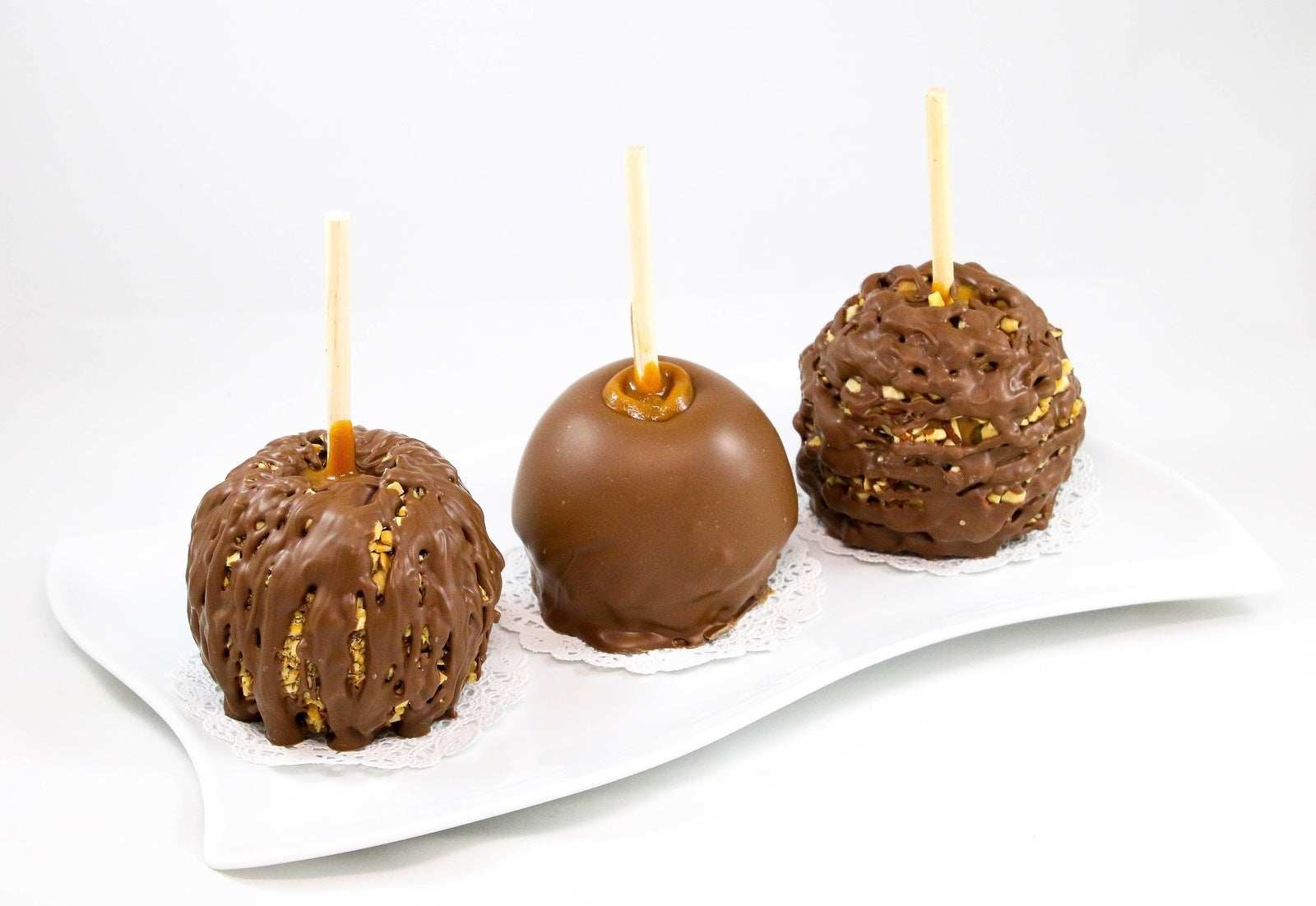 Milk Chocolate Lovers Caramel Apple Pack Candy Apples