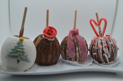 Christmas Caramel Apple Gift Bundle